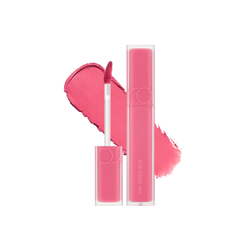 rom&nd OVEEER Shade Series Blur Fudge Tint | Silky Matte Lipstick for Velvety Smooth Lips | Long-Lasting Stain, Wrinkle Blurring, Moisturizing Formula | 16 Burnt Orange | Lip Stain Long Lasting Waterproof | Buildable Matte Blurred Finish | Hydrating Lip S
