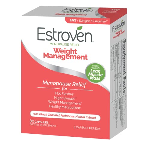 Estroven Weight Management for Menopause Relief - 30 Ct