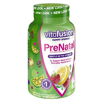 Vitafusion Prenatal Gummy Vitamins, 90 Count (Pack of 2)