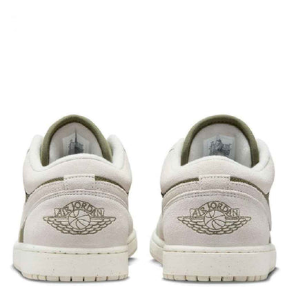 Air Jordan 1 Low SE Men's Shoes (Medium Olive/Sail/Light Orewood Brown) Size 9