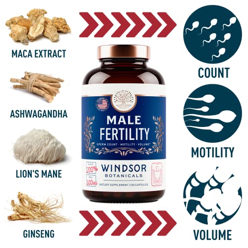 Fertility Supplements For Men Prenatal Vitamins - Conception For Him Male Fertility Vitamin