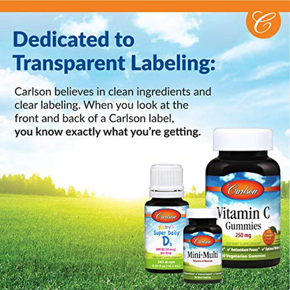 Carlson - Prenatal, Multiple with DHA & Vitamin D3, Pregnancy Health, Fetal Development & Immune