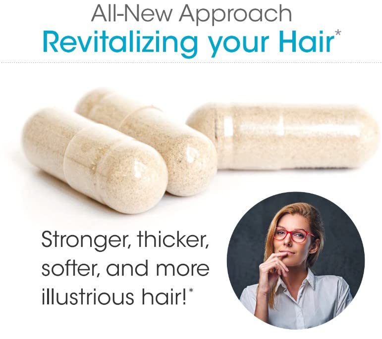 Silver Fern Hair Complex - Hair Supplement for Promoting Healthy Hair | Each Bottle Contains a 30-Day Powder Supply - 1 Bottle