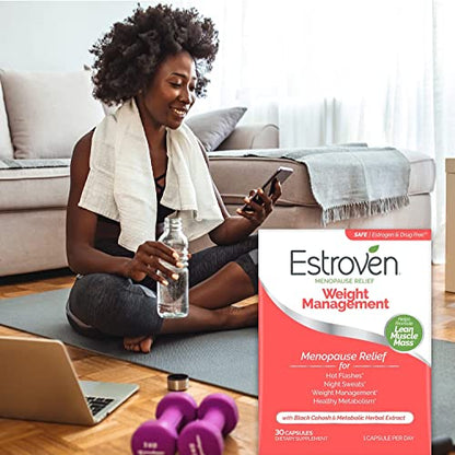 Estroven Weight Management for Menopause Relief - 30 Ct