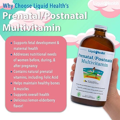LIQUIDHEALTH Prenatal/Postnatal Multiple Liquid Women's Multivitamin