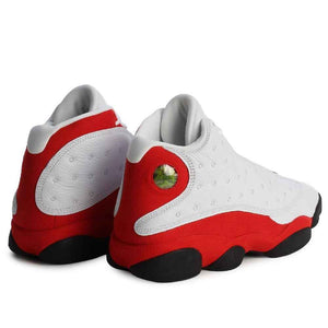 Nike Air Jordan 13 Retro White and University Red Men's Shoes (US Footwear Size System, Adult, Men, Numeric, Medium, 11)