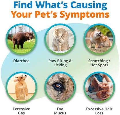 5Strands Raw & Fresh Pet Food Intolerance & Nutritional Imbalance Test, At Home Hair Analysis for Dogs & Cats, Identify Dietary Stressors & Nutrient Gaps, Results in 4 Days