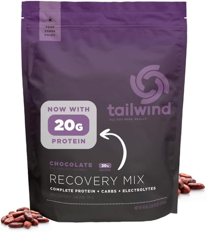 Tailwind Nutrition Recovery Mix, Chocolate, 20-Serving Bag