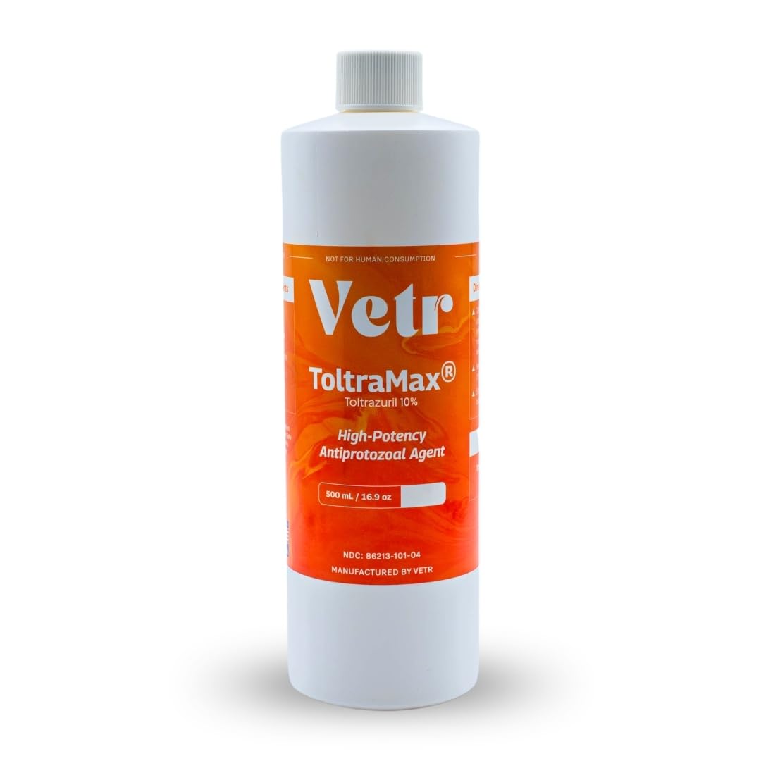 Toltrazuril 5.0% for Horses, Dogs, Cats, 60mL/2 Ounce, for Non-Food Chain Animals