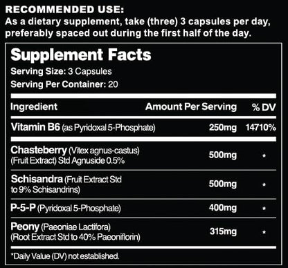 Leviathan Nutrition Prolactin Guard for Men & Women - 60 Capsules