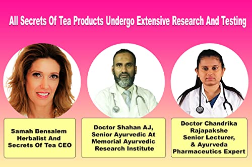 Secrets Of Tea Vidalocity Women's Fertility Support - Natural Blend with D-Chiro-Inositol