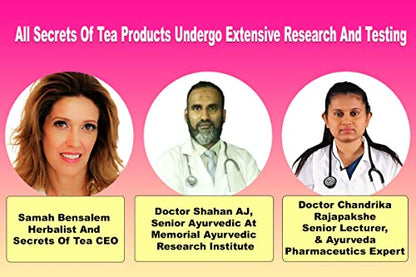 Secrets Of Tea Vidalocity Women's Fertility Support - Natural Blend with D-Chiro-Inositol
