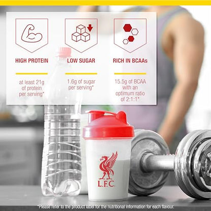 LFC Whey Protein Powder Dutch Chocolate Flavour 908g 15.5g Naturally-Occurring BCAAs