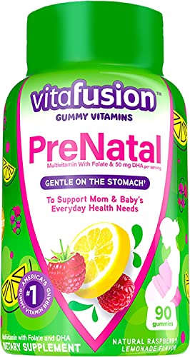 Vitafusion Prenatal, Gummy vsojm Vitamins, 90 Count (3 Pack)
