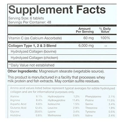 YOUTHEORY Collagen - Advanced Formula 290 Tablets