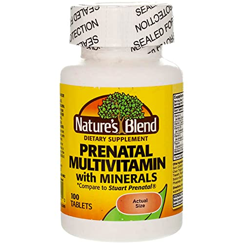 Nature's Blend Multivitamin Prenatal Formula 100 CT (Pack of 2)