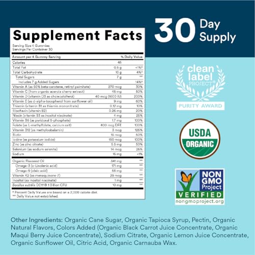 SmartyPants Prenatal Vitamins for Women & Multivitamin for Men