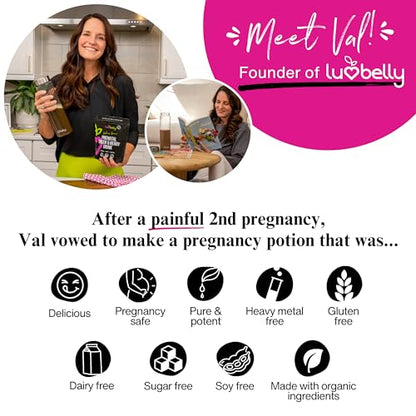Prenatal Superfood Green Drink I Dietician Created for Pregnant Women I Organic Veggies & Fruit - Folate
