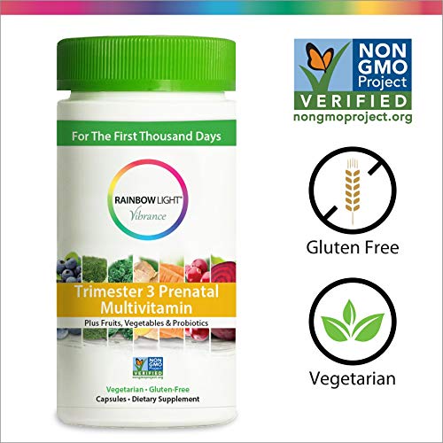 Rainbow Light Vibrance Trimester 3 Prenatal Multivitamin – 60 Count