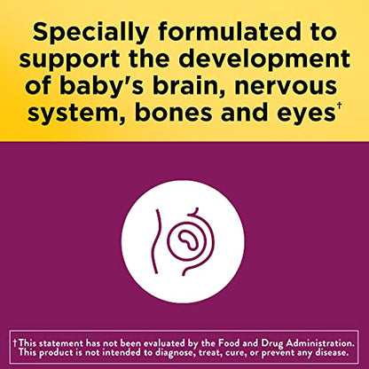 Nature Made Prenatal Multivitamin with Folic Acid, Prenatal Vitamin and Mineral Supplement