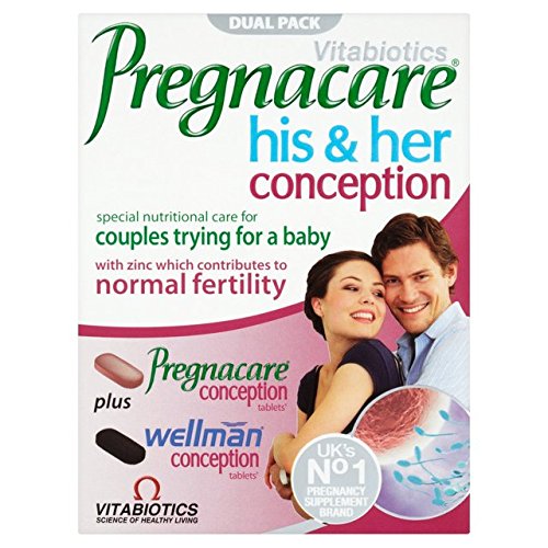 Vitabiotics Pregnacare His & Her Conception 2 X 30 Per Pack
