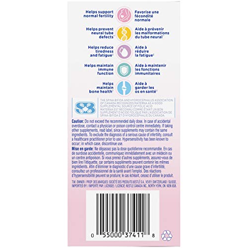 Materna Nestle Prenatal Postpartum Vitamin & Mineral Supplement 100 Tablets