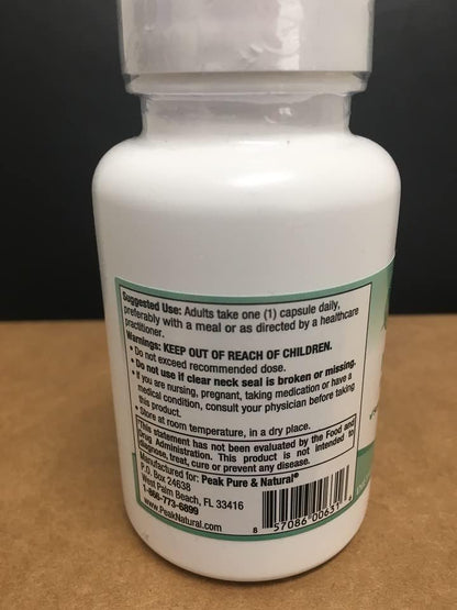 Peak Pure & Natural Peak DIM - Support Healthy Hormone & Estrogen Balance - Metabolism Support Supplement | 100mg - 30 Capsules
