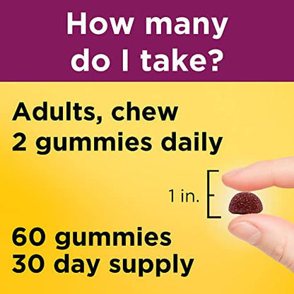 Nature Made Prenatal Gummies with DHA and Folic Acid, Prenatal Vitamin and Mineral Supplement