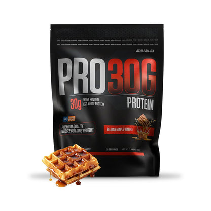 ATHLEAN-X PRO-30G, Premium Whey Protein Isolate Powder, French Vanilla Bean, Gluten-Free, Low Sugar, 30g of High Protein Powder for Muscle Recovery & Growth