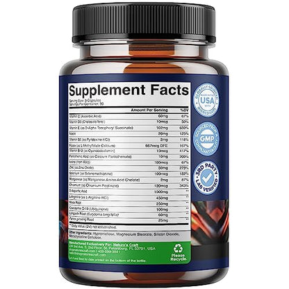 Fertility Supplements for Men and Women Bundle - Premium Fertility Support Multivitamin
