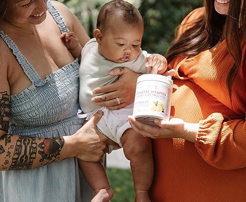 SEEDLYFE Prenatal Vitamin Powder with Electrolytes – Choline, Folate, Iron, D3