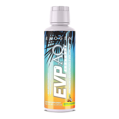 Evogen EVP AQ Liquid Glycerol | Muscle Volumizer | Unflavored | 16 Fl Oz | S7 nitric oxide blend with betaine anhydrous for pumps, vascularity, fullness and hydration; low-stim and clean