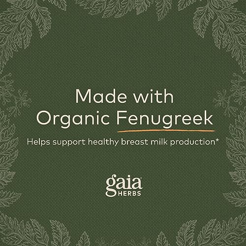 Gaia Herbs Fenugreek Seed - Helps Support Healthy Lactation and Breast Milk Production