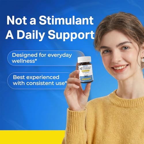 Hydrogen Water Tablets + Probiotics with Prebiotics Bundle 12 PPM H2 Hydrogen Tablets & 35 Strain Probiotics 100 Billion CFU | Daily Supplement Routine | 2 Items