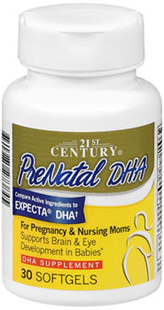 21st Century PreNatal DHA Softgels - 30 ct, Pack of 3