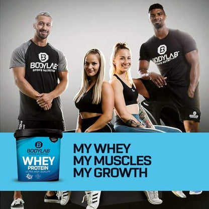 Bodylab24 Whey Protein Powder Milk Chocolate 1kg, Protein-Shake for Your Workout
