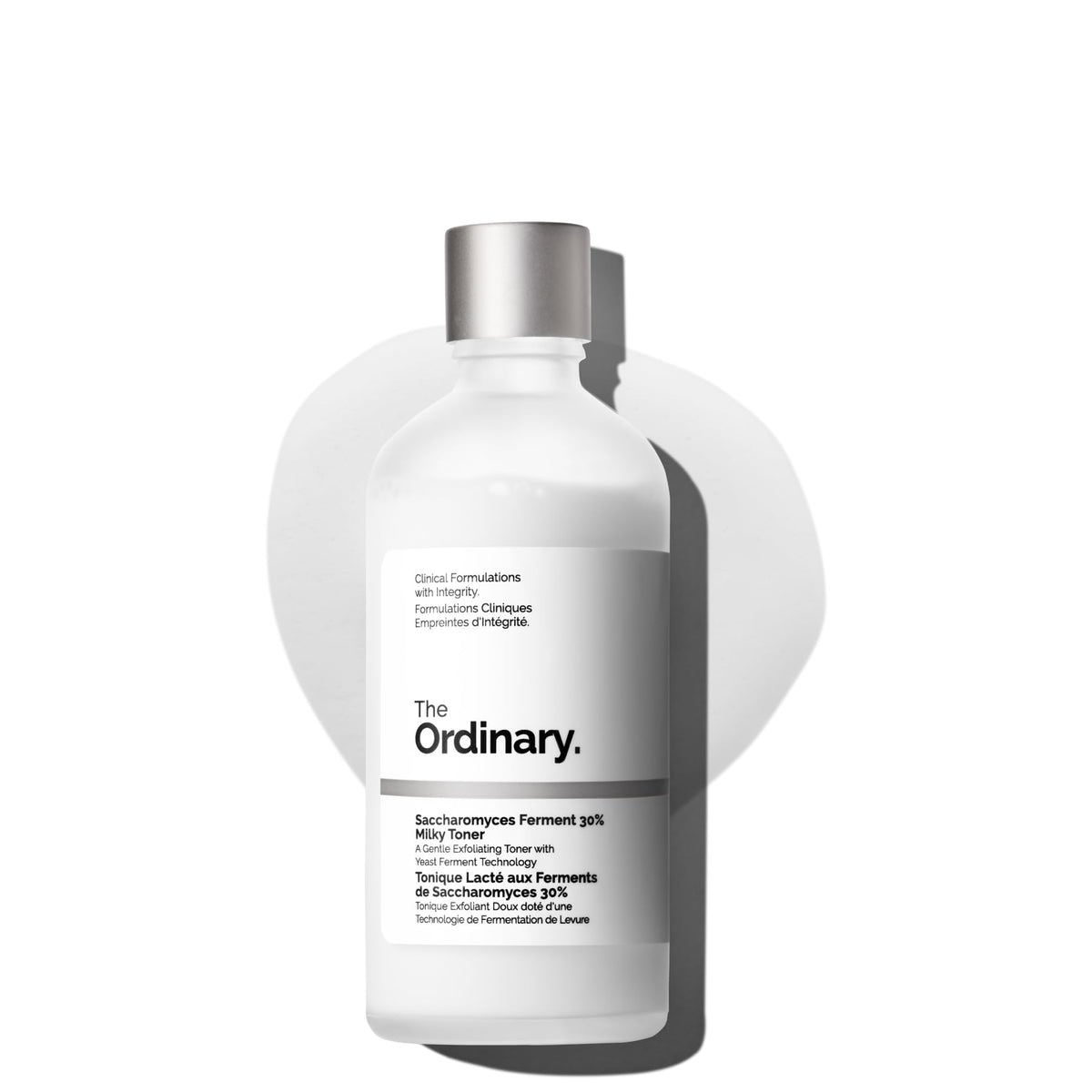 The Ordinary Saccharomyces Ferment 30% Milky Toner, Exfoliating and Hydrating Toner for Smoother, Brighter Skin, 3.4 Fl Oz