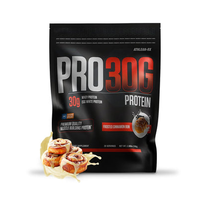ATHLEAN-X PRO-30G, Premium Whey Protein Isolate Powder, French Vanilla Bean, Gluten-Free, Low Sugar, 30g of High Protein Powder for Muscle Recovery & Growth