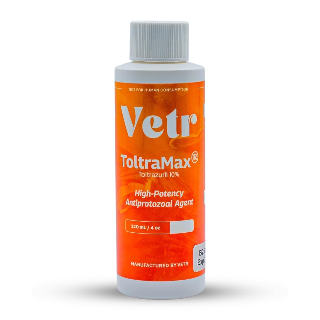 Toltrazuril 5.0% for Horses, Dogs, Cats, 60mL/2 Ounce, for Non-Food Chain Animals