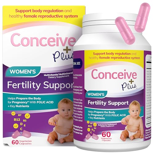 Conceive Plus Fertility Supplements for Women - Prenatal Vitamins - Promote Ovulation