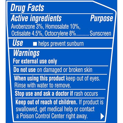 Coppertone SPORT Sunscreen Lotion Broad Spectrum SPF 50 (3 Fluid Ounce) (Packaging may vary)