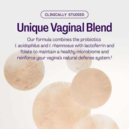 Bonafide Clairvee Vaginal Probiotic for Relief from Odor, Itching, & Discharge. — 1-Month Supply (15 Capsules)