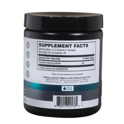 TERRA ORIGIN Healthy Creatine Micronized Monohydrate Powder | 30 Stick Packs | Support for Muscle and Cognitive Performance* | Supplement for Women and Men | Unflavored, Gluten Free, Zero Sugar