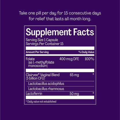 Bonafide Clairvee + Revaree – Hormone-Free, Drug-Free Relief from Odor, Vaginal Itching and Discharge + Vaginal Moisturizer with Hyaluronic Acid – 1 Month Supply