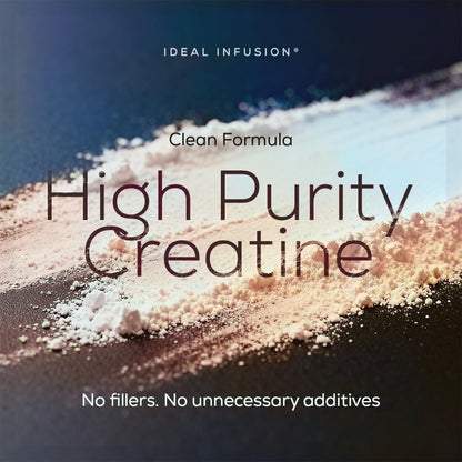 Pure Micronized Creatine Monohydrate: OptiCreatine Instant Mix Ultra Fine Powder - Supports Muscle Strength, Cellular Energy & Brain Function - No Grit or Clumps, Unflavored, 75 Servings, Vegan