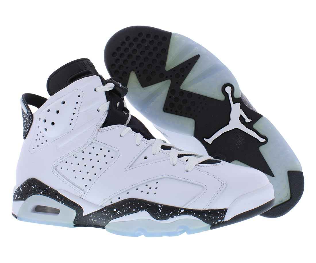 NIKE Jordan Men's 6 Retro Reverse Oreo White/Black (CT8529 112) - 10