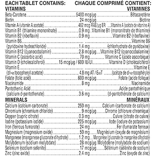 Materna Nestle Prenatal Postpartum Vitamin & Mineral Supplement 100 Tablets