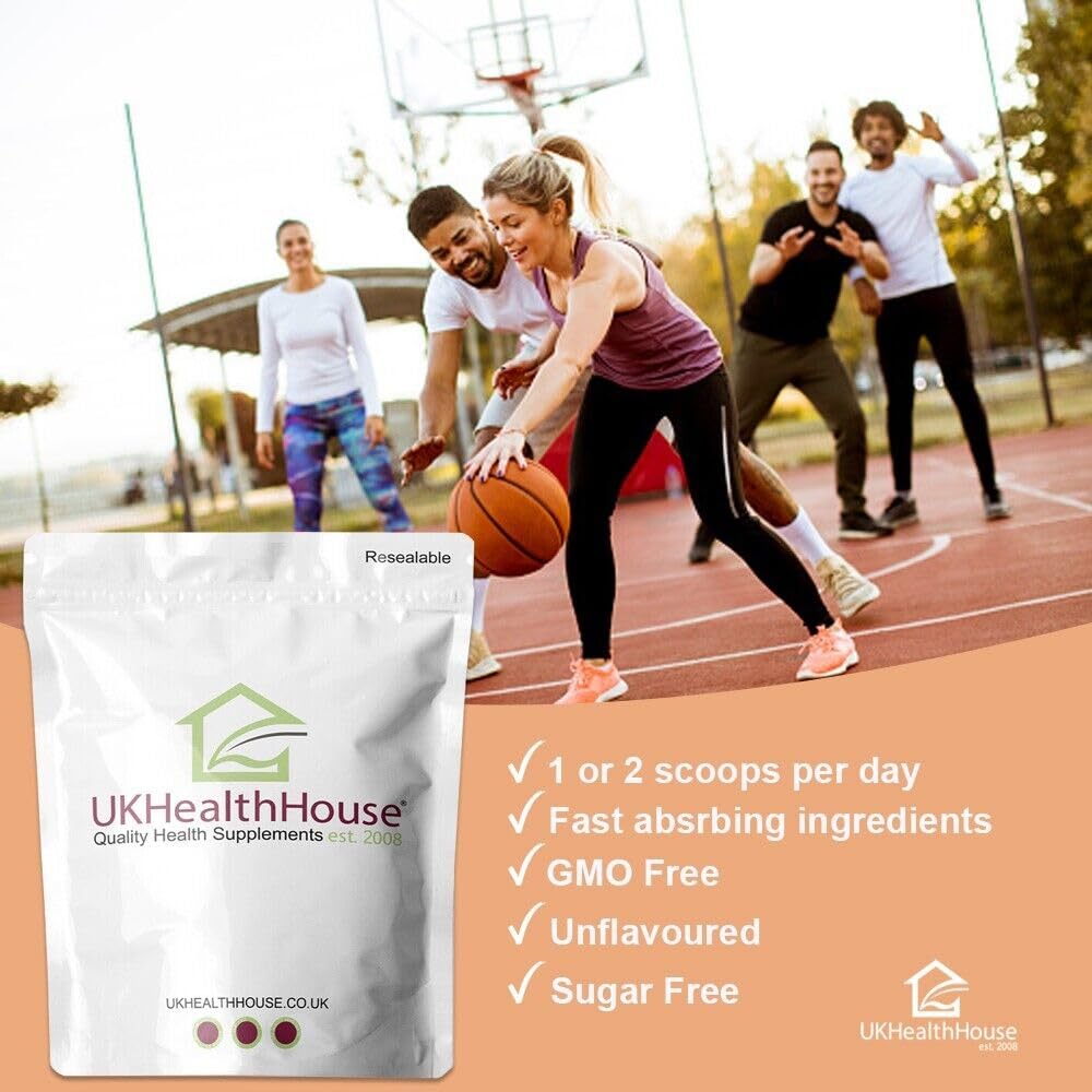 100g UKHealthHouse Collagen Powder, Bovine Collagen Peptides Powder - Collagen Supplements
