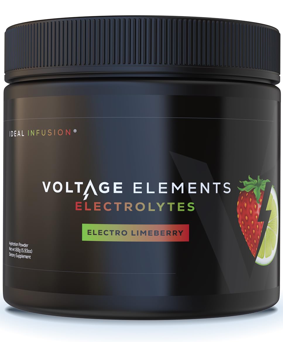 Celtic Sea Salt Electrolyte Powder: Magnesium Glycinate & Taurate - Ionic Trace Minerals & Potassium Hydration Booster - Zero Sugar, 30 Servings - Blood Orange Bolt