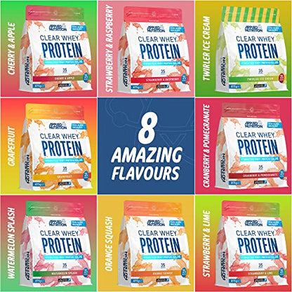 Applied Nutrition Clear Whey Isolate - Whey Protein Isolate, Refreshing High Protein Powder